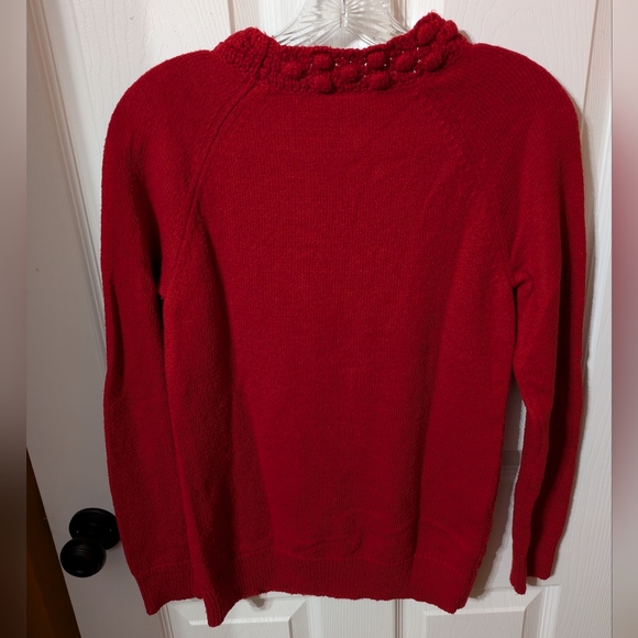 LAST CALL: Red XS Loft sweater - Picture 4 of 4